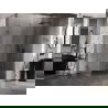 Mexen Lunar shower enclosure right hinged 95 x 90 cm, transparent, gun metal - 834-095-090-95-00-P