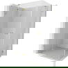 Mexen Lunar shower enclosure hinged left 95 x 90 cm, transparent, gold - 834-095-090-50-00-L