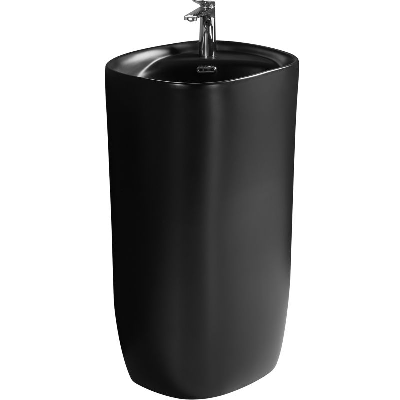 Mexen Irma freestanding washbasin 50 x 46 cm, matte black - 26145170
