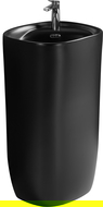 Mexen Irma freestanding basin 50 x 46 cm, matte black - 26145170