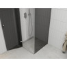 Mexen Roma 90 x 90 cm Hinged Shower Cabin, Graphite, Chrome - 854-090-090-01-40