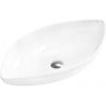 Mexen Ivone countertop sink 70 x 37 cm, white - 21487000