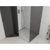 Mexen Roma pivot shower enclosure 70 x 80 cm, graphite, chrome - 854-070-080-01-40