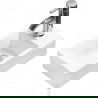 Mexen Inez countertop washbasin left-hand 40 x 20 cm, White - 21484000L