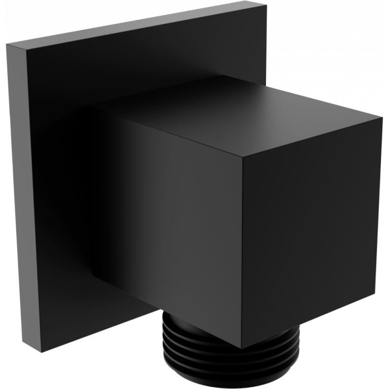 Mexen Cube angled connector, black - 79340-70