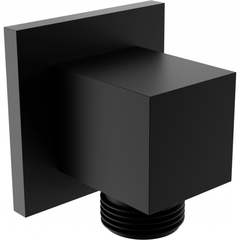 Mexen Cube angular connection, black - 79340-70