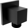 Mexen Cube angle connector, Black - 79340-70