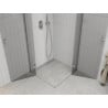 Mexen Roma Duo hinged shower cabin 80 x 80 cm, transparent, chrome - 854-080-080-02-00