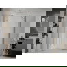 Mexen Roma Duo hinged shower cubicle 90 x 90 cm, Transparent, Chrome - 854-090-090-02-00