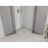 Mexen Roma Duo swing shower cabin 120 x 120 cm, transparent, chrome - 854-120-120-02-00