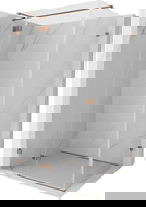 Mexen Lunar T shower enclosure swing left 115 x 80 cm, transparent, rose gold - 834T-115-080-60-00-L