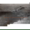 Mexen Lunar T shower cabin pivot left 130 x 120 cm, transparent, rose gold - 834T-130-120-60-00-L