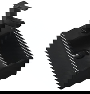 Mexen Inez right countertop washbasin 40 x 20 cm, black matte - 21484085R