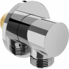 Mexen Kai angled connector, chrome - 79341-00