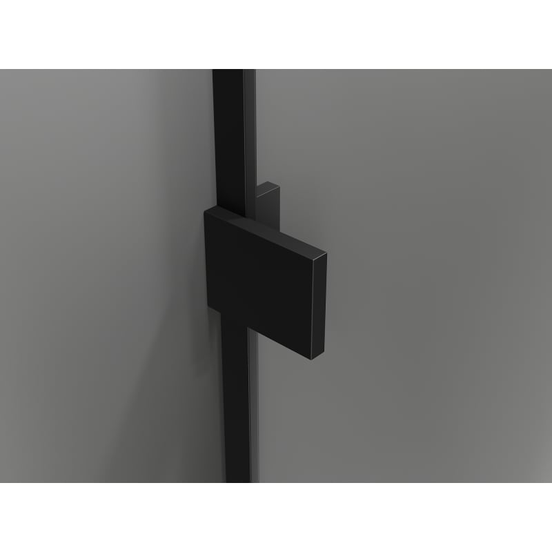 Mexen Lunar T left-hinged shower cabin 115 x 70 cm, transparent, black - 834T-115-070-70-00-L