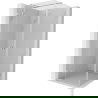 Mexen Lunar T shower enclosure pivot left 120 x 120 cm, transparent, chrome - 834T-120-120-01-00-L