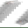 Mexen Lunar T left hinged shower cabin 110 x 110 cm, transparent, rose gold - 834T-110-110-60-00-L