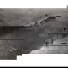 Mexen Lunar T Left Swing Shower Cabin 140 x 90 cm, transparent, gun metal - 834T-140-090-95-00-L