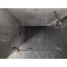 Mexen Lunar shower enclosure, hinged left 85 x 70 cm, transparent, rose gold - 834-085-070-60-00-L