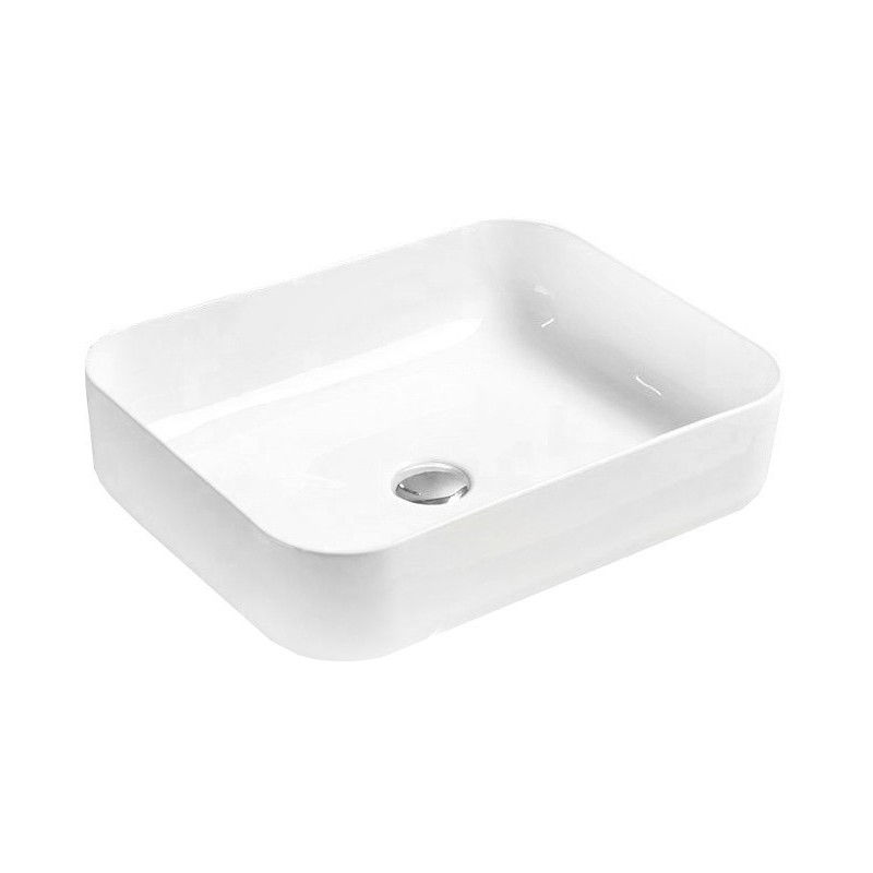 Mexen Carla countertop washbasin 50 x 39 cm, White - 21555000
