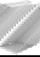 Mexen Lunar T left hinged shower enclosure 125 x 120 cm, transparent, brushed nickel - 834T-125-120-97-00-L