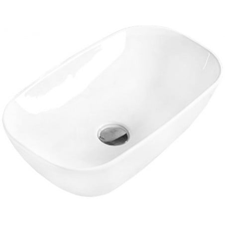 Mexen Klara countertop washbasin 46 x 23 cm, White - 21564600
