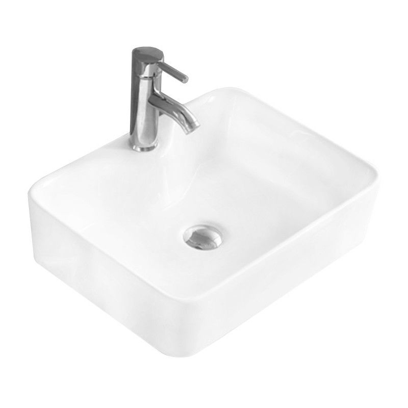 Mexen Eva countertop washbasin 48 x 37 cm, White - 21424900