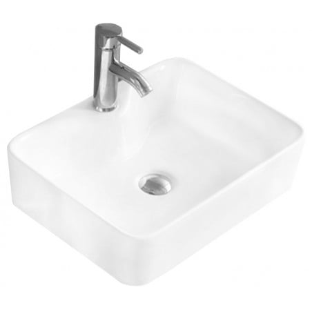 Mexen Eva countertop sink 48 x 37 cm, white - 21424900