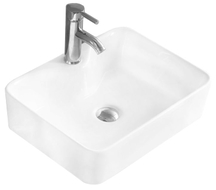 Mexen Eva countertop sink 48 x 37 cm, white - 21424900