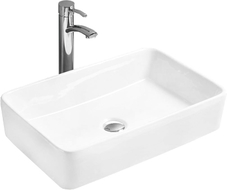 Mexen Catia countertop sink 61 x 41 cm, white - 21316100