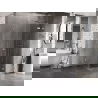 Mexen Lunar T Right Pivot Shower Cabin 120 x 120 cm, Transparent, Chrome - 834T-120-120-01-00-P