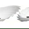 Mexen Elza countertop washbasin 40 x 33 cm, White stone - 21014092
