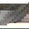 Mexen Omega extendable shower cubicle 100 x 100 cm, Transparent, Gold + shower tray Flat - 825-100-100-50-00-4010