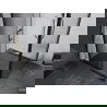 Mexen Apia extendable shower cubicle 100 x 100 cm, Transparent, Black - 840-100-100-70-00