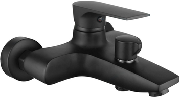 Mexen Axel bathtub mixer tap, Black - 73830-70