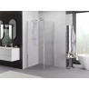 Mexen Exo-B hinged shower cabin 95 x 95 cm, transparent, chrome - 817-095-095-01-00