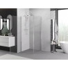 Mexen Exo-B hinged shower cabin 95 x 95 cm, transparent, chrome - 817-095-095-01-00