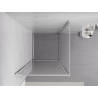 Mexen Exo-B hinged shower cabin 95 x 95 cm, transparent, chrome - 817-095-095-01-00