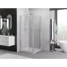 Mexen Exo-B hinged shower cabin 95 x 95 cm, transparent, chrome - 817-095-095-01-00