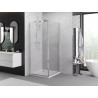 Mexen Exo-S sliding shower cabin 95 x 95 cm, transparent, chrome - 8151-095-095-01-00
