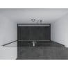 Mexen Pretoria Duo hinged shower door 180 cm, Transparent, Chrome - 852-180-000-02-00