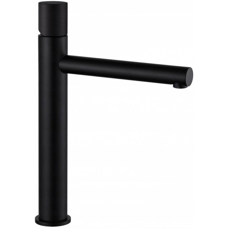 Mexen Elba One tall black washbasin faucet - 74111-70