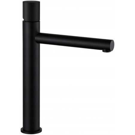 Mexen Elba One tall black washbasin faucet - 74111-70