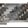 Mexen Lima folding shower cubicle 70 x 70 cm, Graphite, Chrome - 856-070-070-01-40