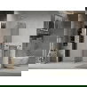 Mexen Lima folding shower cubicle 70 x 70 cm, Graphite, Chrome - 856-070-070-01-40