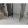 Mexen Lima folding shower cabin 80 x 120 cm, graphite, chrome - 856-080-120-01-40