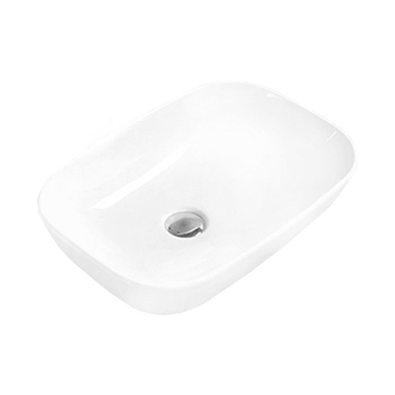 Mexen Luna countertop washbasin 50 x 35 cm, white - 21635000