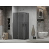 Mexen Lima folding shower cabin 100 x 70 cm, graphite, chrome - 856-100-070-01-40