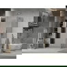 Mexen Lima folding shower cubicle 100 x 80 cm, Graphite, Chrome - 856-100-080-01-40