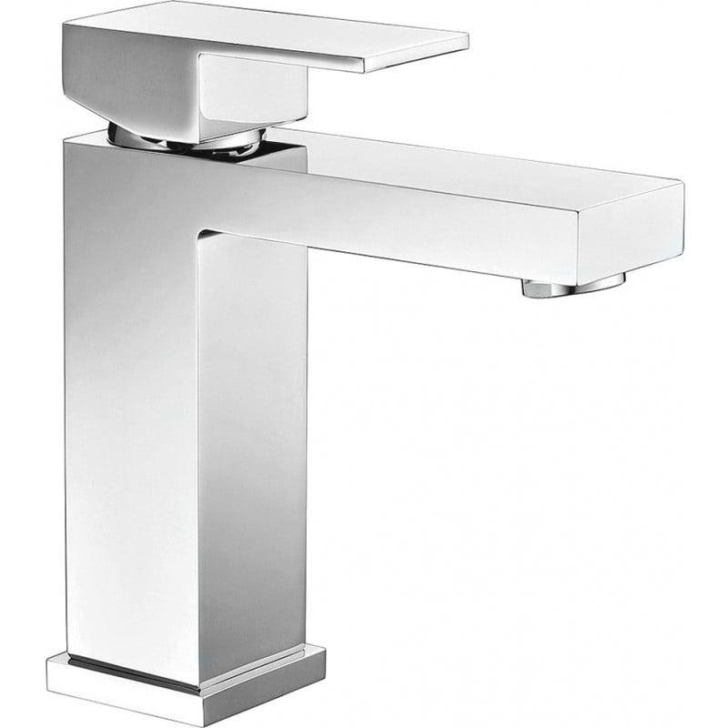 Mexen Cube washbasin mixer tap, Chrome - 72900-00